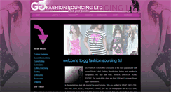 Desktop Screenshot of ggfashionsourcing.com